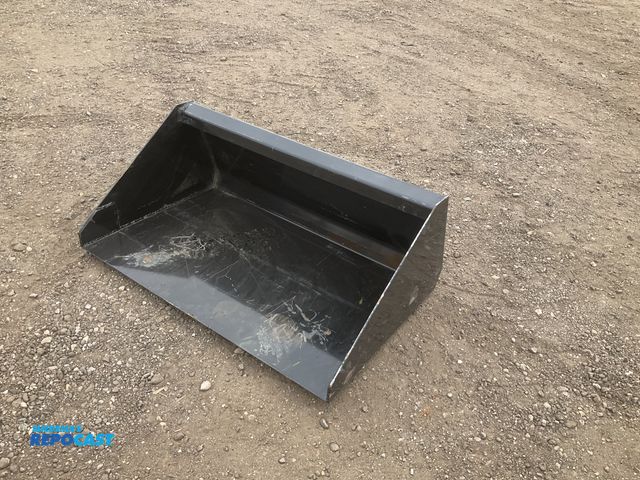 Lot 2-43421 - 39” bucket attachment, quick attach bracket is approx 23-1/2” x 12-1/2”T with 3/4” pin holes spaced ...
