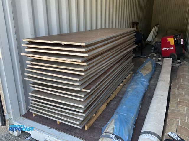 Lot 2-13920 - Restaurant Tables Skid lot of approximately (19) metal and wooden tables