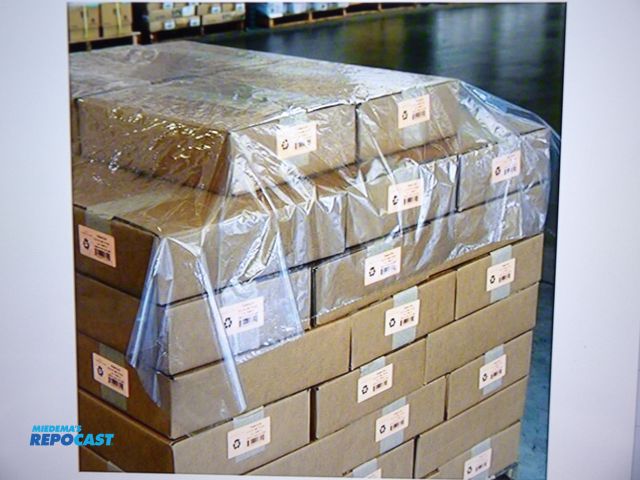 Lot 2-53239 - lot of (150) pallet covers - 1mil thick - clear 48w x 42d x 48lg (LDPE) #842GP9