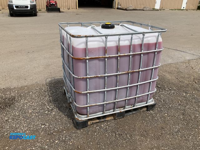 Lot 2-11352 - 275 gallon tote of pre-mixed Red Antifreeze