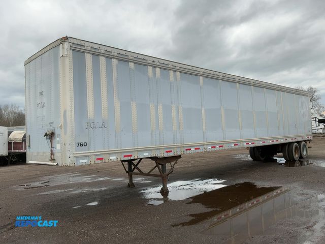 Lot 2-11628 - 2002 Wabash 53’ Dry Van Semi Trailer
