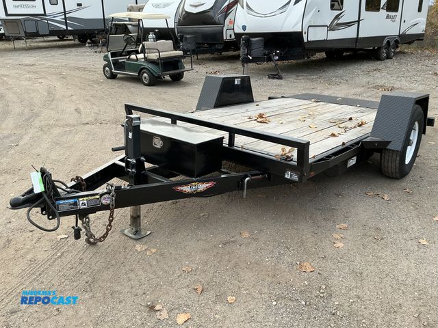 Lot 2-62410 - 2019 H&amp;H H7812GTL-078 Flat Bed Trailer