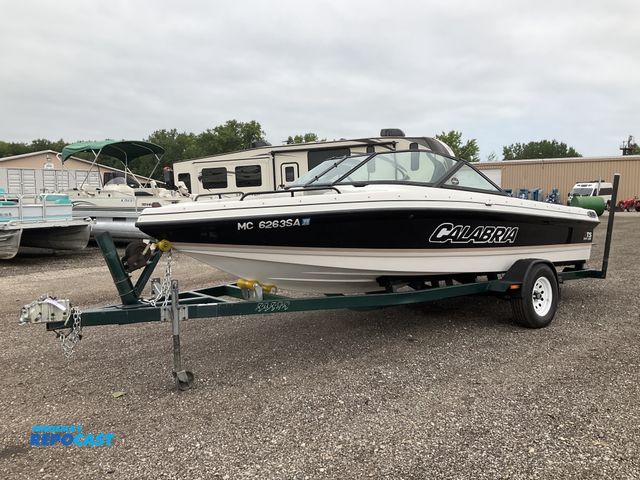 Lot 2-30318 - 2000 Calabria XTS Sport Comp 20' Ski Boat