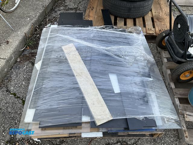Lot 2-67953 - skid of acrylic, polycarbonate, and polypropylene