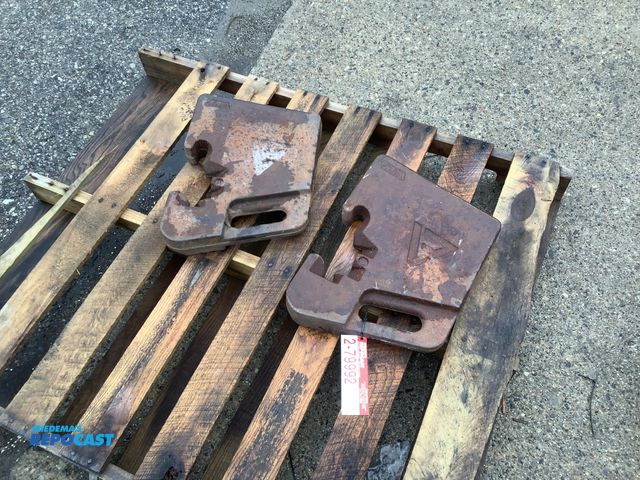 Lot 2-79992 - (2) AE Attachable weights 75+ pounds