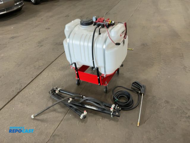 Lot 2-20279 - Fimco 40 Gallon 3-Point Sprayer, Poly Tank, 2.4 GPM 12 Volt Pump, comes with fold out spray bar and ...
