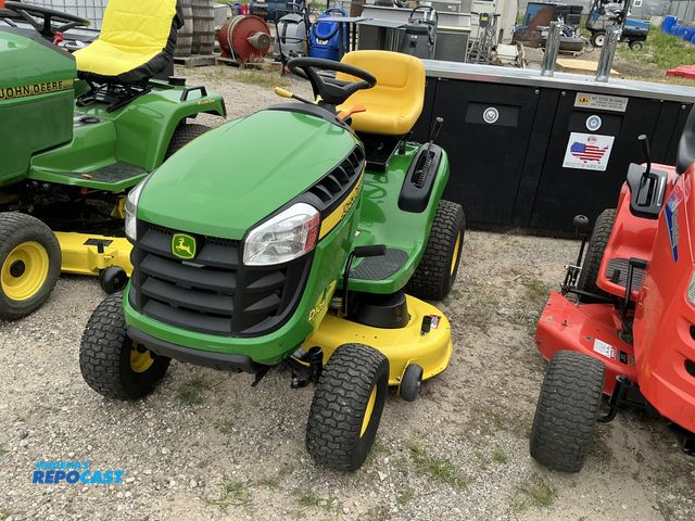 Lot 2-18422 - John Deere D105 Auto Riding Lawn Mower