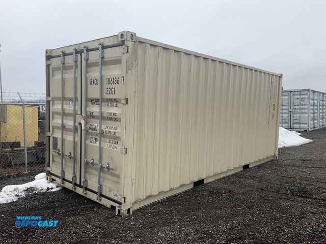 Lot 2-42794 - RXCU Shipping/Storage Container 20’ Metal Forkable Stackable Lockable