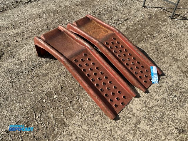 Lot 2-93988 - (2) metal vehicle ramps