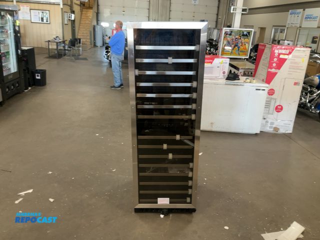 Lot 2-27762 - Scratch & Dent Vinotemp EL-142SDST 155-Bottle Dual-Zone Wine Cooler