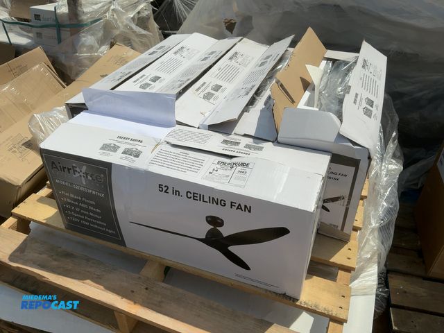 Lot 2-76989 - (5) AirrForce 52DFS3FB1NX 52” Ceiling Fans