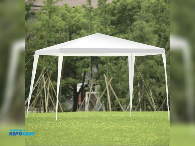 Lot 2-76945 - (2) Costway 10'x10' Outdoor Heavy duty Pavilion Cater Events Outdoor Party Wedding Tent White