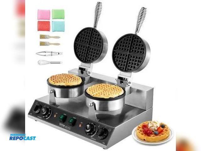 Lot 2-96633 - VEVOR waffle maker model XC-HF-2