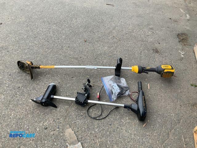 Lot 2-62965 - DeWalt 20volt string trimmer no battery and a MotorGuide power trolling motor