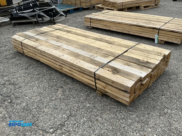 Lot 2-64562 - Bunk of 2” x 4” x 80” Recycled Wooden Boards