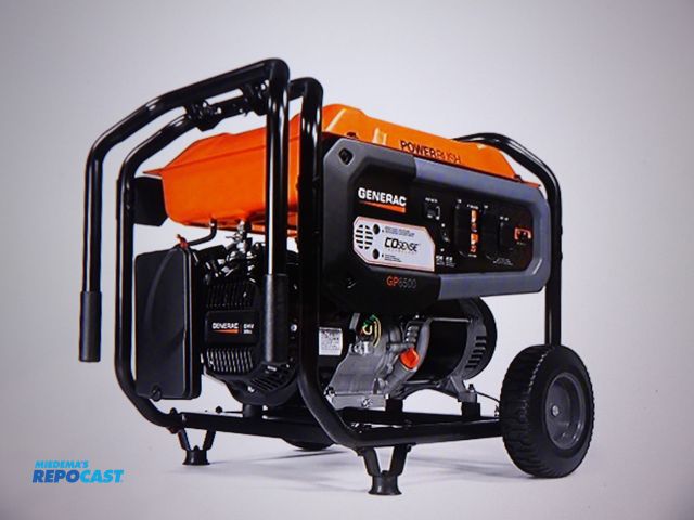 Lot 2-58336 - New in Box Generac. Portable Generator Conventional, Gasoline 6500 wat
running s12swatt Starting inc...