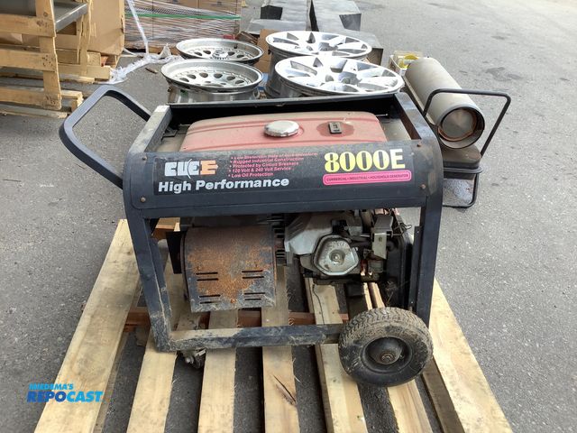 Lot 2-35005 - 1 Cuee  8000E Commercial/industrial/household high performance generator, 120/240V