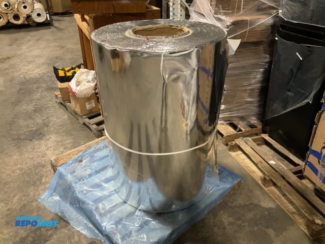 Lot 2-74066 - Large roll of foil backed paper for grow rooms, 43” W, unknown length