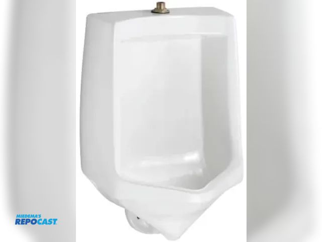 Lot 2-63150 - Lot of (1) white American standard trimbook 1.0 urinal(6561017.020)