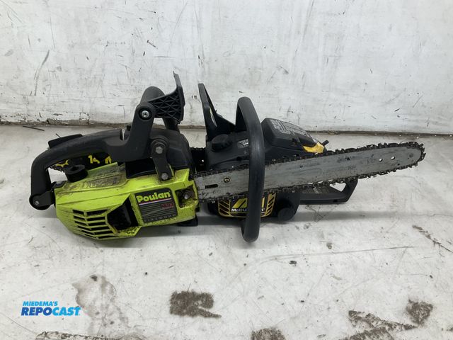Lot 2-27531 - (2) chain saws one is a McCulloch 32cc and one is a poulan 2300