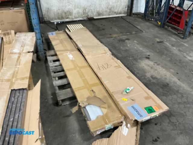 Lot 2-17049 - Lot of (3) Wood Slat Acoustic Panels, 94.5" x 12.6" Each Soundproof Wooden Slat Wall Panel - 2 pack,...