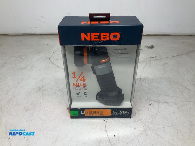 Lot 2-92217 - New Nebo SL25R spotlight