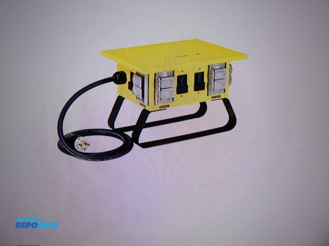 Lot 2-53020 - New in box southwire power distribution box single phase, 125/240V, 300 inlet, current rating NEMA 5...