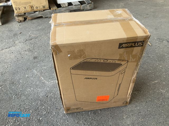 Lot 2-95199 - Edendirect Airplus 50 pt. 4,500 sq. ft. Dehumidifier for Basement in White with Drain Hose, Bucket, ...