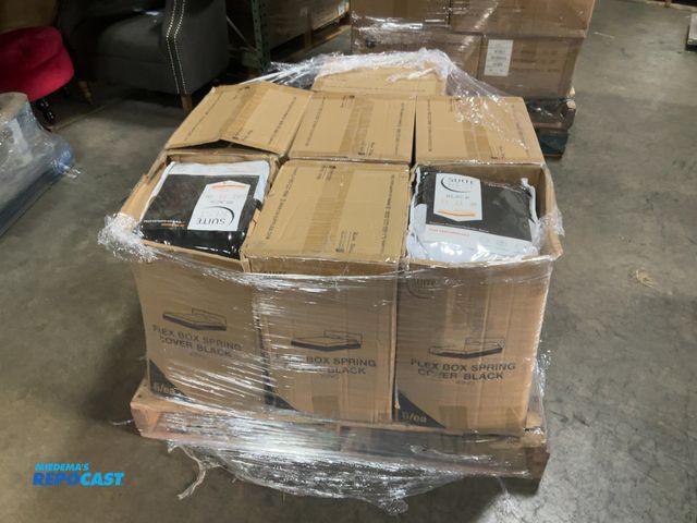Lot 2-69571 - Lot of (7) boxes of Suite Rest king size flex performance bed wraps, 6 per box