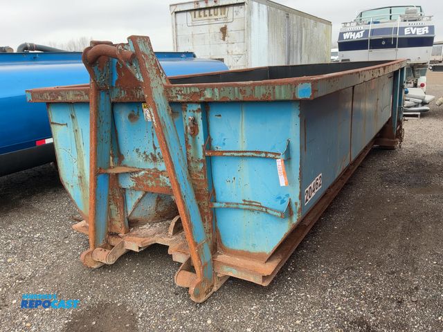 Repocast.com - Lot 2-42895 - 16’ Roll Off Dumpster, Hook or Cable Style ...