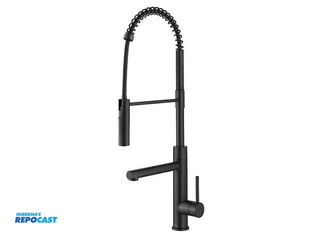 Lot 2-92059 - KRAUS Artec Pro Commercial Style Single Handle Pull Down Sprayer Kitchen Faucet with Pot Filler in M...