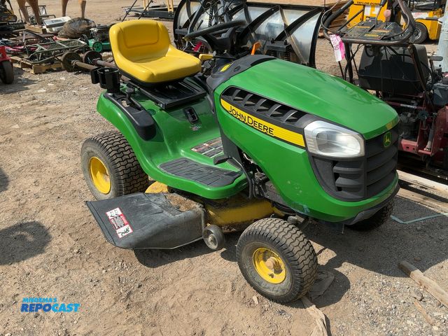 Lot 2-18761 - John Deere E100 Riding Lawn Mower