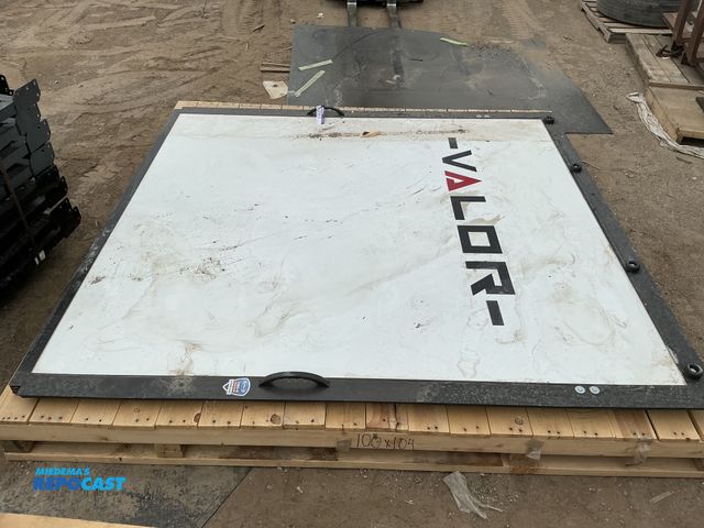 Lot 2-35800 - Skid of VALOR MORyde zero-G Ramp Door/RV Toy Hauler Door - hydro-safe - approx. 7’10” x 8’2”