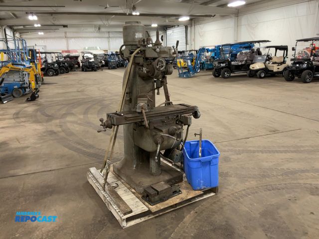 Lot 2-33195 - Index Model Super 55 High Speed Vertical Milling Machine, S/N: 55 7591, 1.5hp 220 Volt 3 phase Motor...
