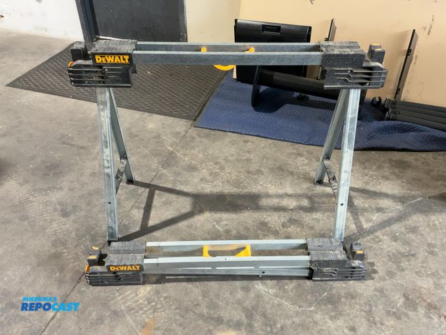 Lot 2-53613 - (2) DeWalt 32” Folding Sawhorses(DOBSON)