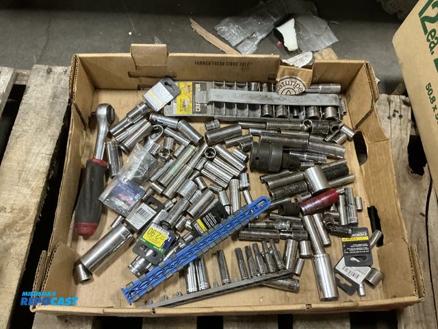 Lot 2-62391 - Misc new and used sockets and socket sets.