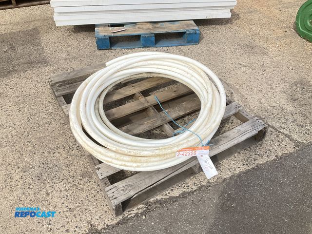 Lot 2-42326 - (2) coils of 1” PEX poly tubing, unknown lengths