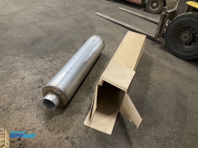 Lot 2-11332 - Walker muffler part no. 22920, 5” inlet and outlet