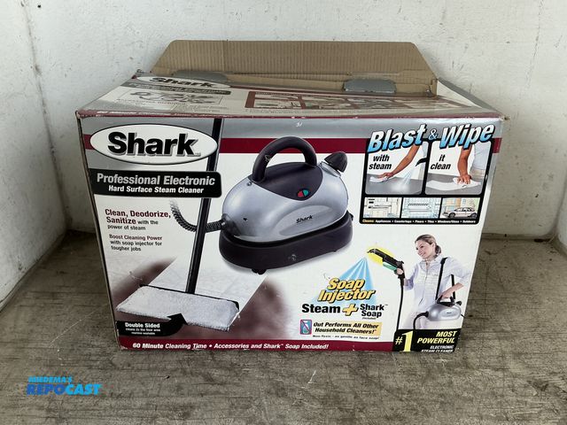 Lot 2-76320 - Shark Professional Electronic Hard Surface Steam Cleaner with Accessories