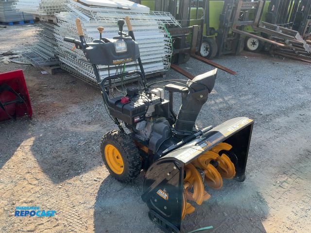 Lot 2-67741 - Yard Machines by MTD walk behind model heavy duty 2-stage snowblower, has a 10/5hp Tecumseh motor an...