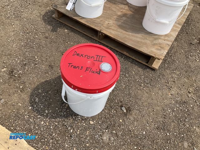Lot 2-11358 - 5 gallon bucket of Dexron III Transmission Fluid