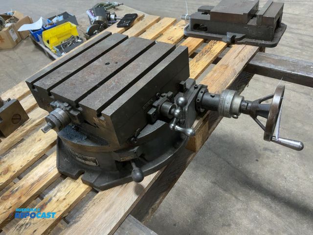 Lot 2-33035 - Troyke Model DMT-15 Rotary Cross Slide Table, 12”x12” Slotted Table