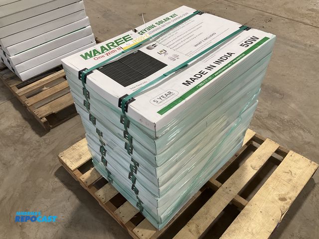 Lot 2-50041 - (10) Waaree 50 Watt Ceyone Solar Kits