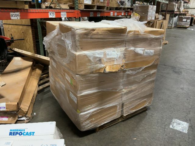 Lot 2-18296 - Skid Lot of approx. (240) Armstrong Ceiling Tile - approx. 23.5” x 23.5” x 5/8”, White
