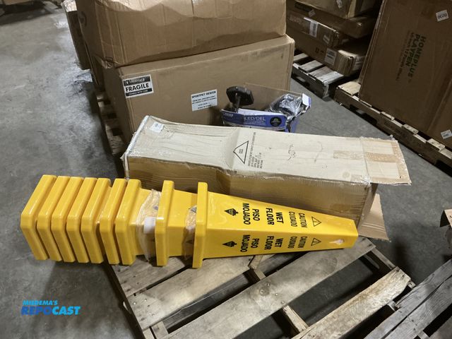 Lot 2-69032 - Lot of caution wet floor cones (size: 11”x11”x26.5”H)
