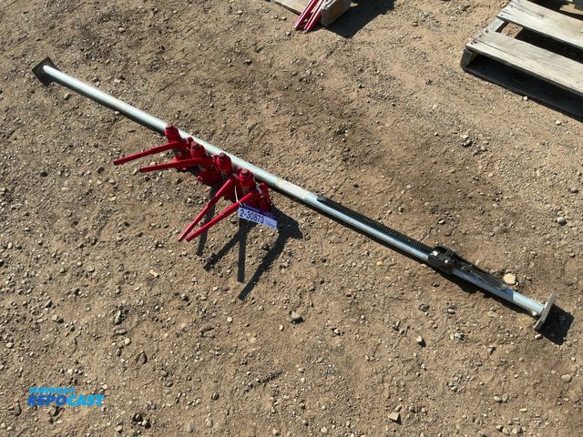 Lot 2-30873 - Lot of (4) Big Red 2 Ton Bottle Jacks, Work and (1) Kinedyne Saf-t-lok Load Lock Bar