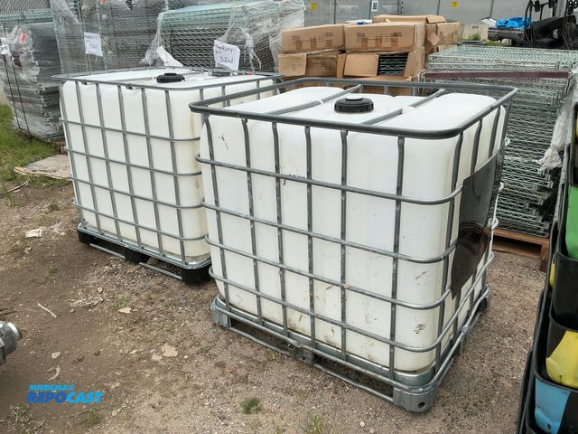 Lot 2-18395 - (2) Mauser 275 Gallon IBC Totes