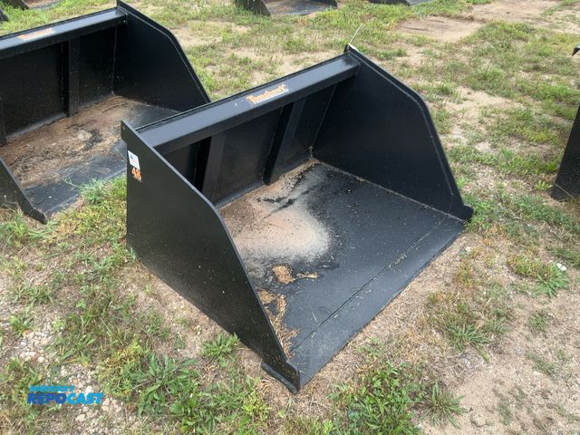 Lot 2-40211 - New Tomahawk 48" Snow/Mulch Mini Skid Steer Bucket, fits Toro Dingo and More (3113-2)