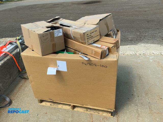 Lot 2-11235 - Skid of Assorted New Semi Truck Parts, includes (38) Pogo Sticks for Air Lines, Gladhand Seals, Drai...