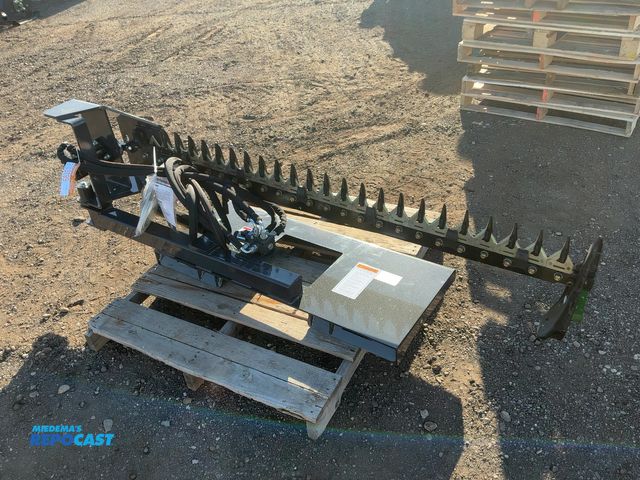 Lot 2-43799 - New Wolverine Model SBM-12-72W Sickle Bar Mower Skid Steer Attachment, 16-20 GPM, 400 lbs, 72" Sickl...